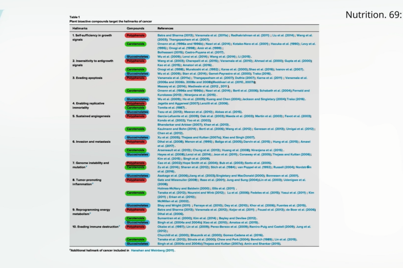 The Foundation of Cancer Prevention is Plants, Not Pills