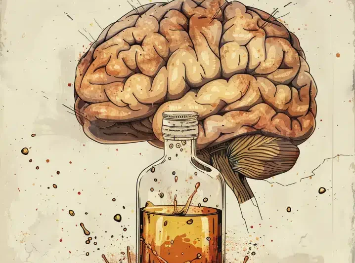 Alcohol & Brain Volume in Older Adults: Cortical Thinning & White Matter Loss in Heavy Drinkers (250g/Week) (2023 Study)