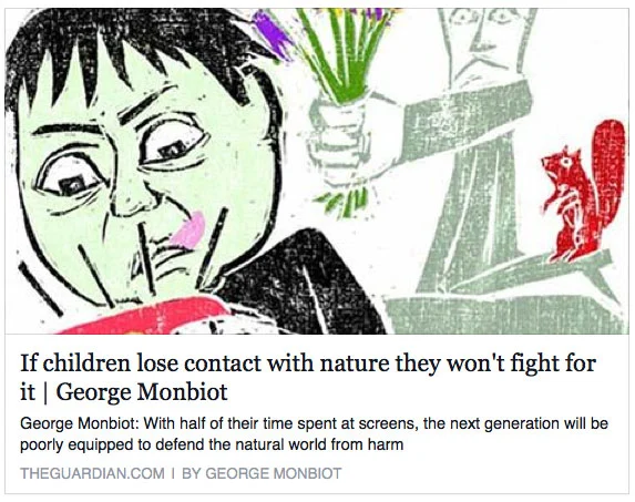 If Children Lose Contact With Nature They Won’t Fight For It