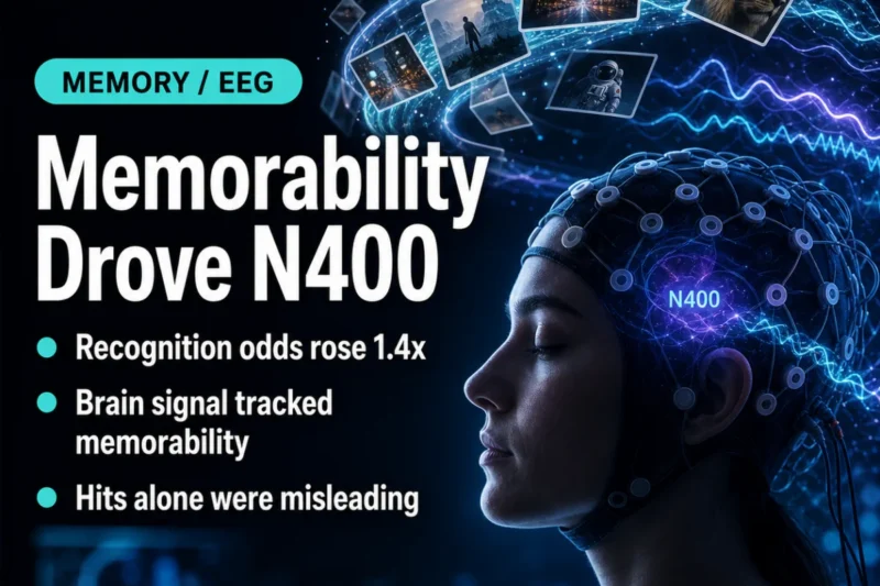 New EEG Study Reveals Image Memorability, Not Just Encoding Success, Drives Brain Signals