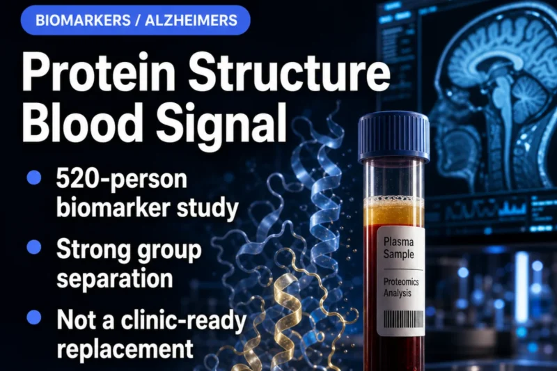 Plasma Protein-Structure Signatures Show Promising Accuracy in Early Alzheimer’s Detection, Paving Way for Advanced Biomarker Research