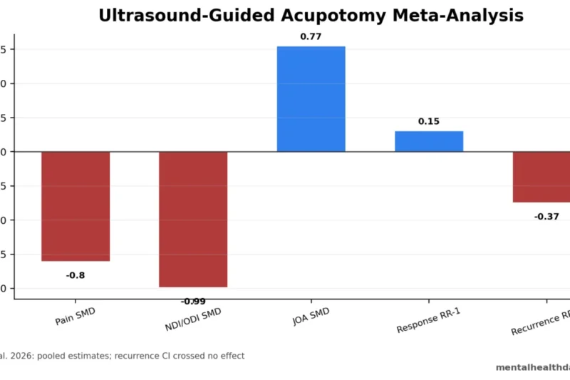 Ultrasound-Guided Acupotomy Shows Promise for Chronic Spinal Musculoskeletal Pain, Meta-Analysis Reveals