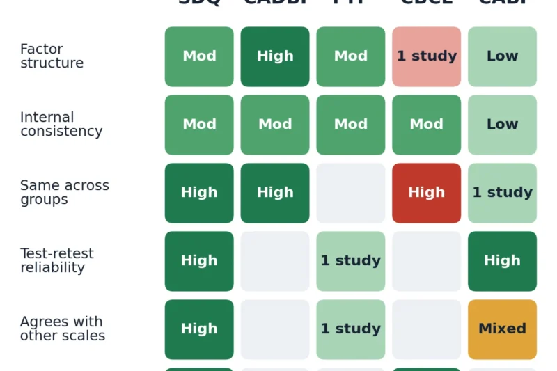 SDQ Hyperactivity-Inattention Subscale Emerges as Strongest Broad-Band ADHD Screening Tool in Landmark 2026 Review